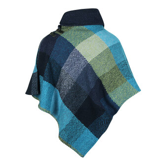 Branigan Weavers Poncho Donegal Blue