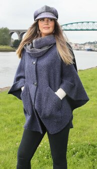 Branigan Weavers Cape Tina Indigo