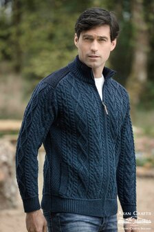 Aran Crafts Wollen Vest Boyne Sherwood