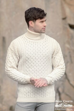 Aran Crafts Wollen Coltrui Carrick Natural