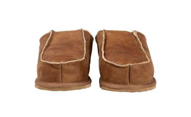 Shepherd pantoffels Richard Antique Cognac